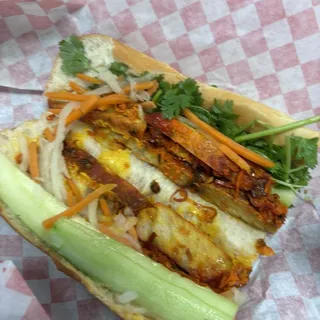 8. Banh Mi Lemongrass Marinated Pork