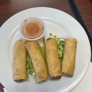 17. Vegetable Egg Rolls (6)