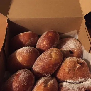 a box of donuts