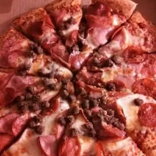 Leonardi's all meat pizza for $10.99