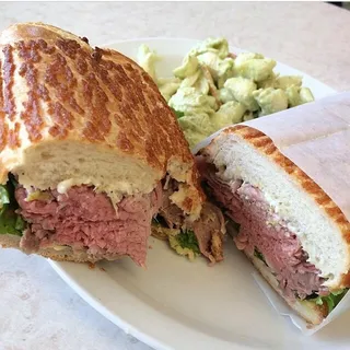 Eye of the Round Roast Beef Sandwich