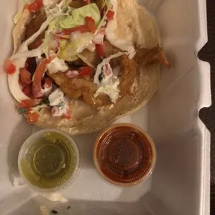 Fish taco