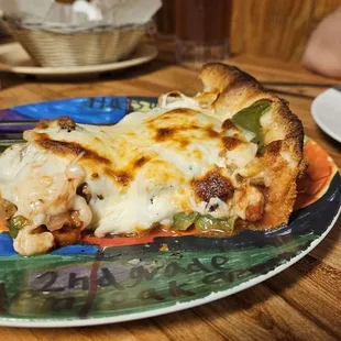 Slice of a Big Leo Pizza