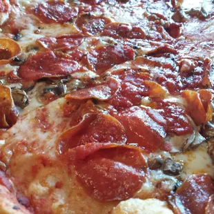 Close up the sheen is moisture