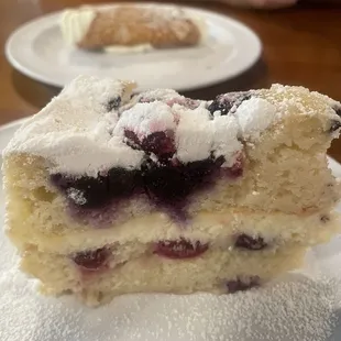 Lemon Blueberry Mascarpone Cake