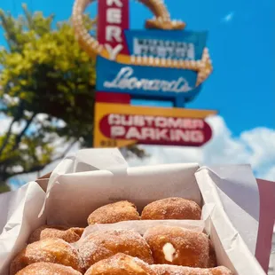A dozen assorted malasadas - the absolute best!