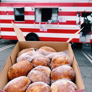 a box of doughnuts