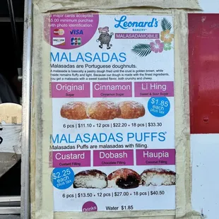 The &quot;menu&quot;.
