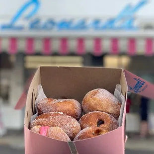 Malasadas (custard, chocolate, guava)