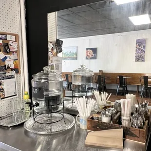 Everything is clean and well presented