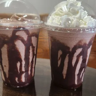 Frozen hot chocolate