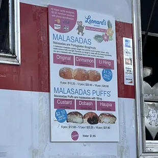 Menu as of 10/30/2022