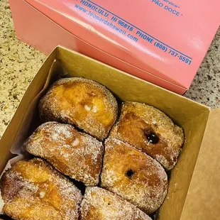 Got my favorite haupia filled and chocolate