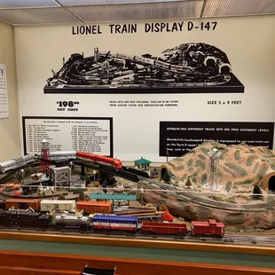 Train set sold at Leonard's