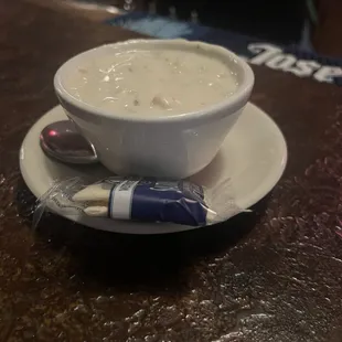 Clam chowder my favorite