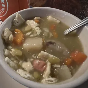 Perfect soup to get the appetite going.