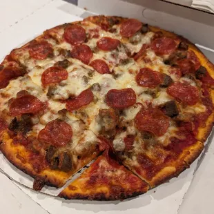 Italian Meats pizza