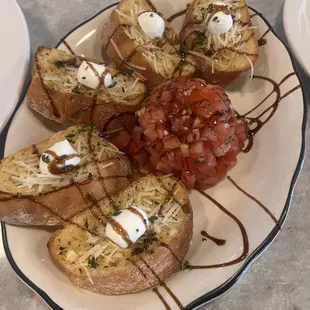 Sicilian Caprese Bruschetta