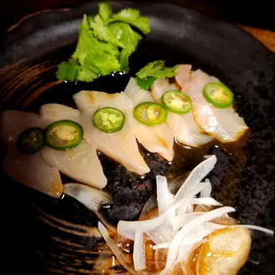 Yellowtail sashimi