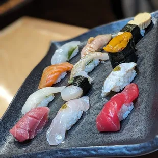 Assorted Nigiri | @sushitraveler