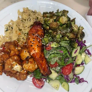 Salmon Teriyaki Bowl