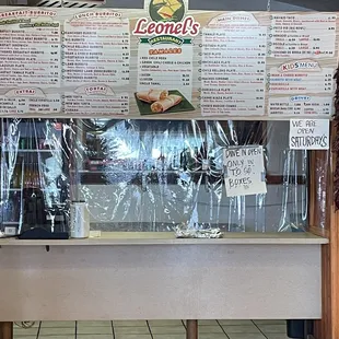 the inside of the restaurant