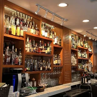 The bar.
