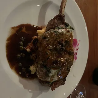 Veal Chop Saltimbocca