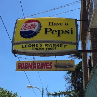 a neon sign for have a pepsi