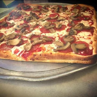 pizza, food