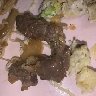 Beef used in their dishes