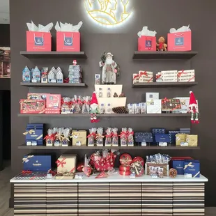 Display of Chocolate Gifts