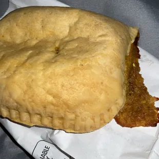 Shredded chicken patty