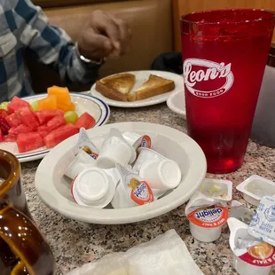 His favorite fruit plate