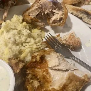 Worst broasted chicken... tough and dry