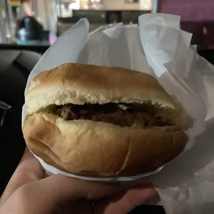 Hot Roast Beef Sandwich