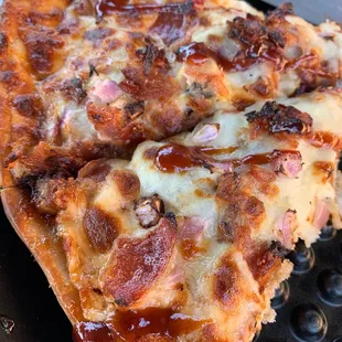 BBQ pizza