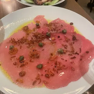 Tuna Carpaccio