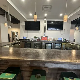 sushi and sashimi, interior