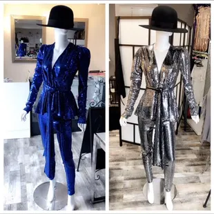Sequin two piece set
