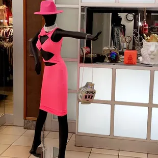 Pink dress