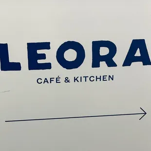 Look for the sign
