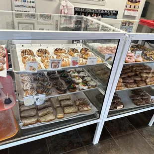 a variety of donuts and pastries