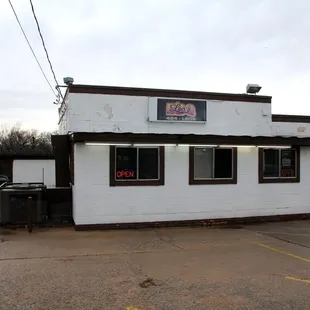 the outside of the building