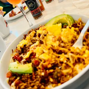 Skillet Mexican &amp; Pancakes