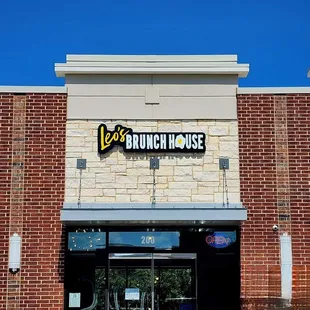 Front of restaurant