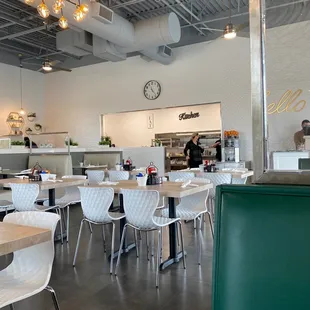 Dining and kitchen area