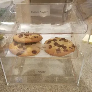 Big chocolate chip cookies! Only $2