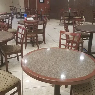 Plenty of seating