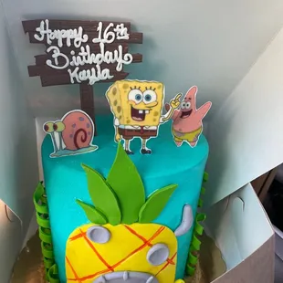 SpongeBob cake
